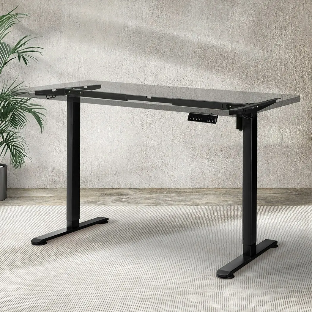 Levede Motorised Standing Desk Frame Only Single Motor Height Adjustable