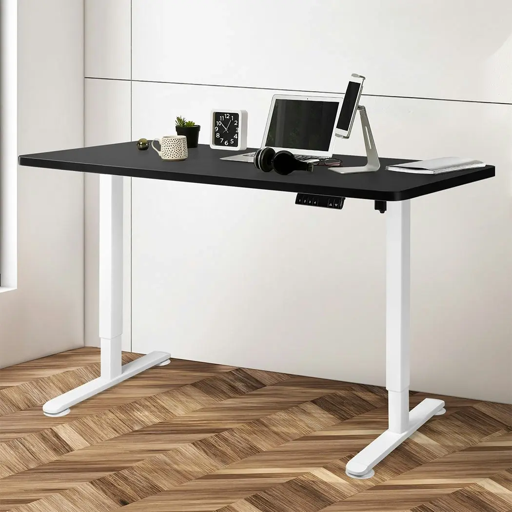 Levede Motorised Standing Desk Height Adjustable Electric Sit Stand Table 140CM