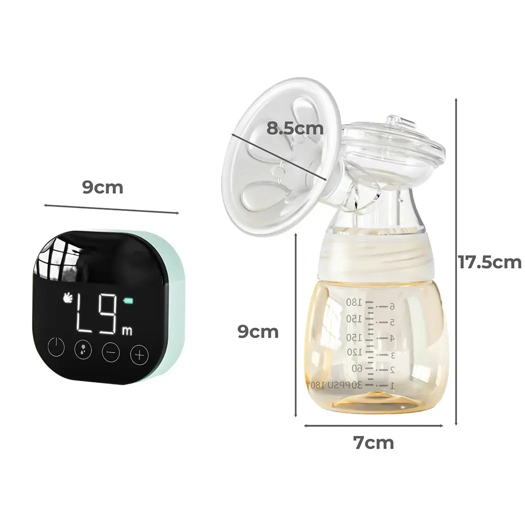 Traderight Group  Double Electric Breast Pump Automatic  24mm Hand Free Feeding Bottle USB Silent