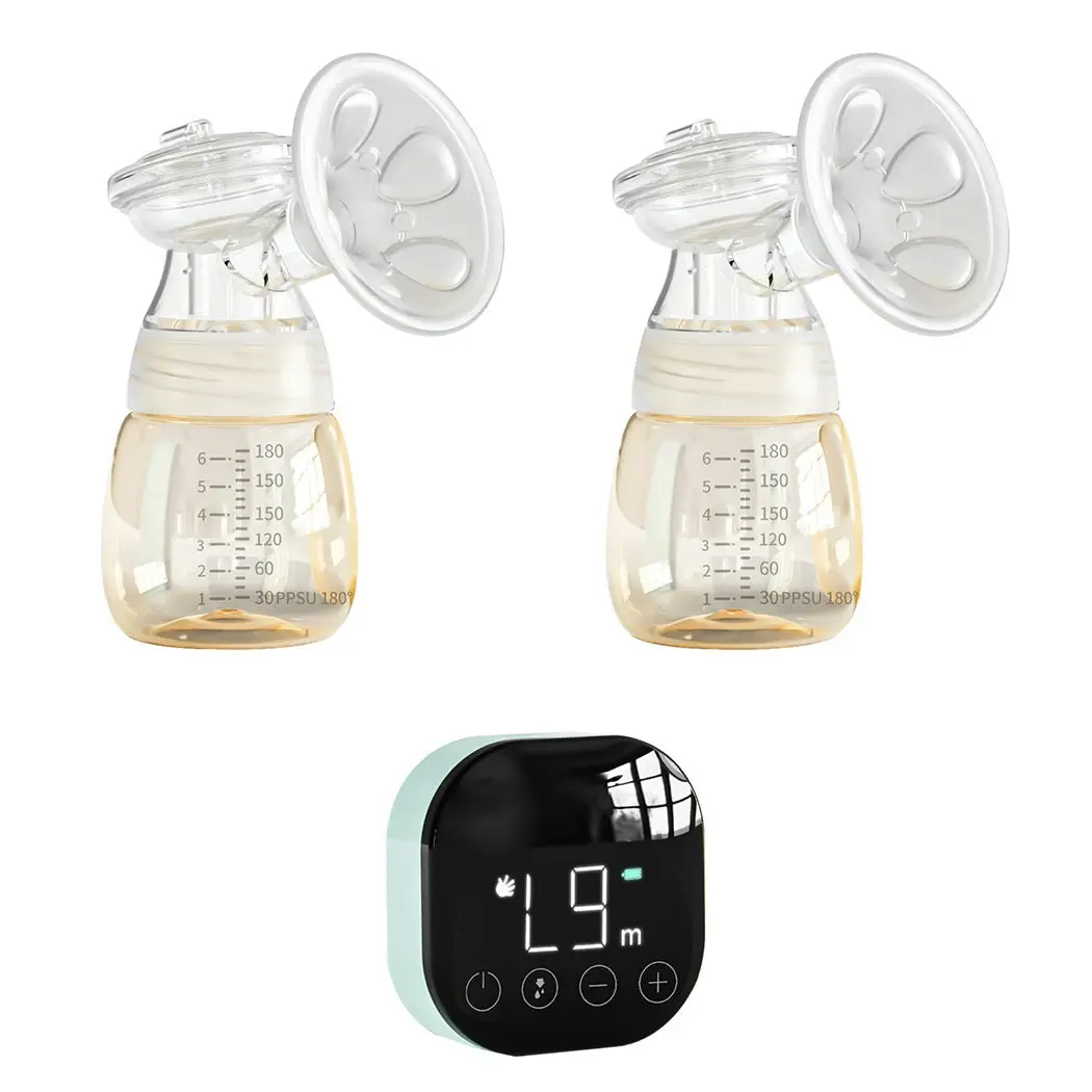 Traderight Group  Double Electric Breast Pump Automatic  24mm Hand Free Feeding Bottle USB Silent