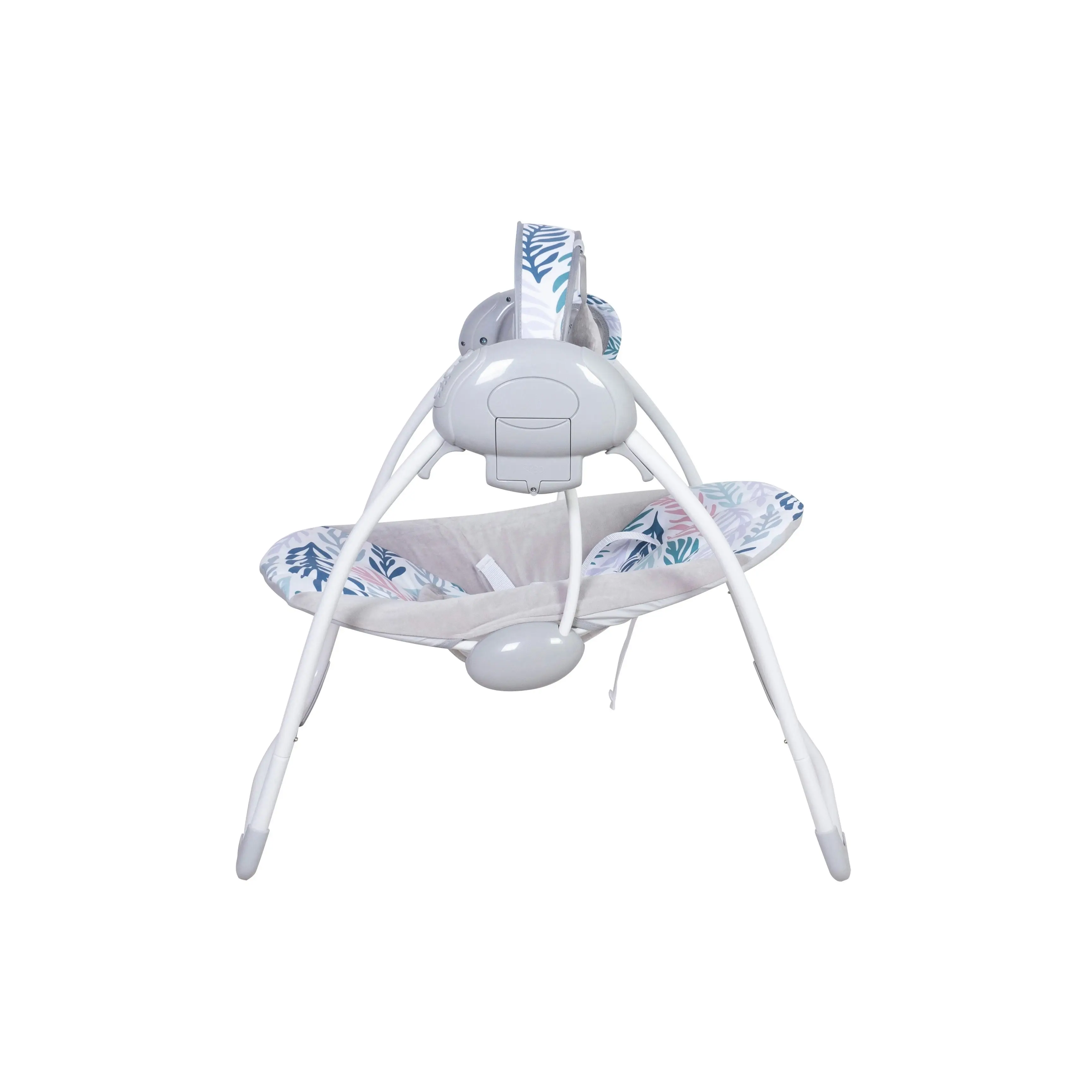 Childcare Vibe 'N' Swing Electronic Baby Newborn Bouncer Hanging Toys Tropic Grey