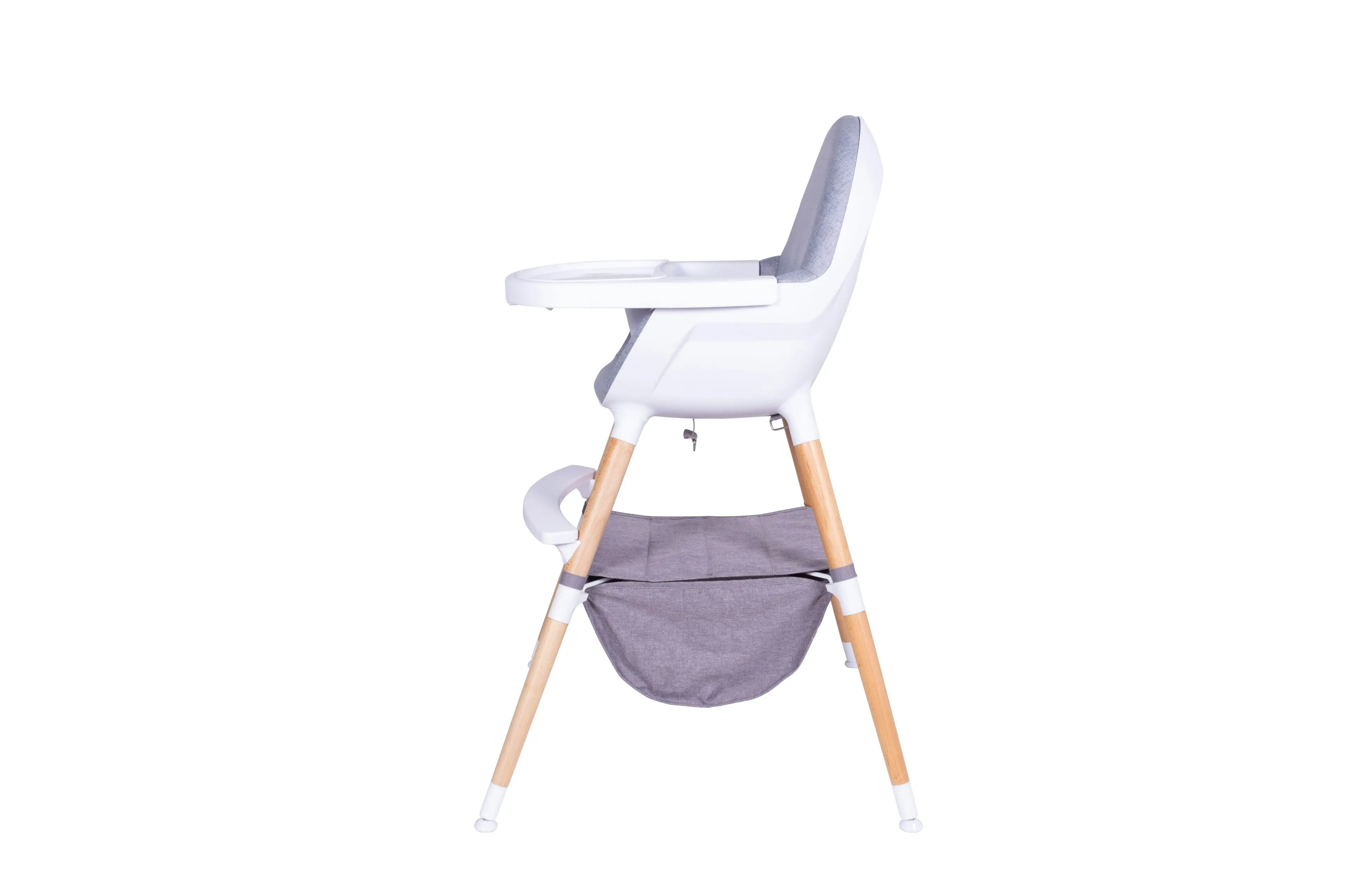 Bebecare Baby Infant Toddler Zuri Feeding Multi-functional High Chair - Natural