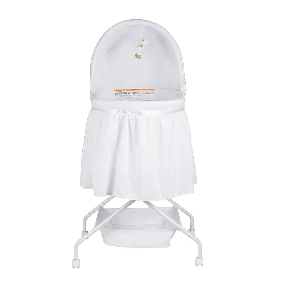 Childcare Comfortable Lullabye Skirt Baby Bassinet Sleeper Nursery W/ Mattress Lamb