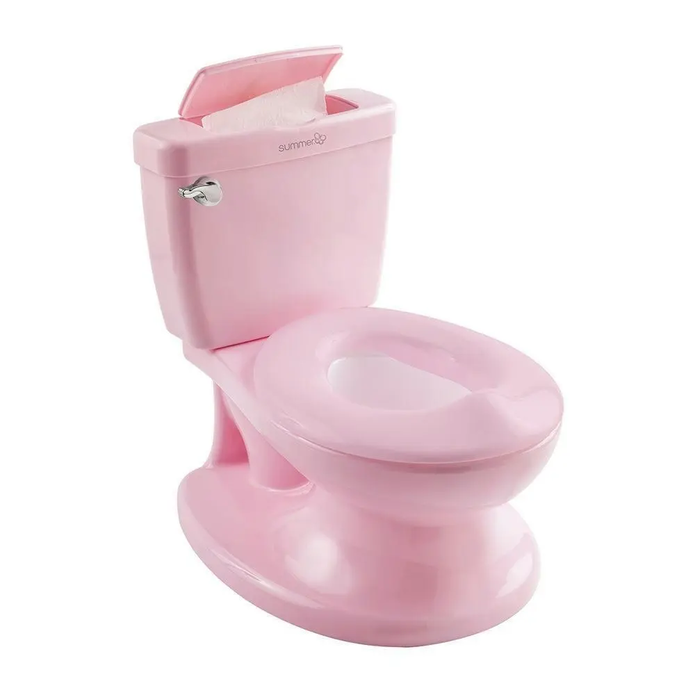 Summer Infant My Size Potty Realistic Design Looks With Flip-up Lid And Removable PInk