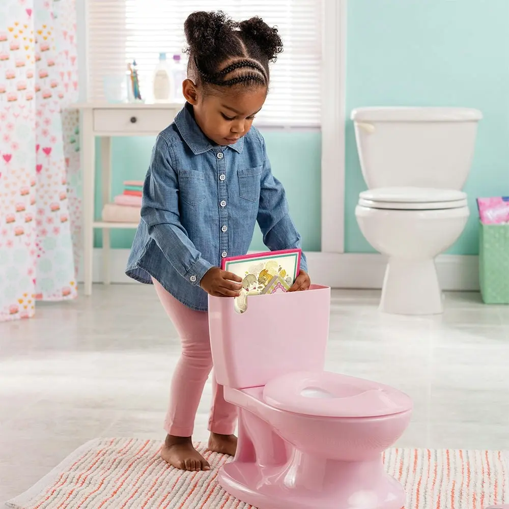 Summer Infant My Size Potty Realistic Design Looks With Flip-up Lid And Removable PInk