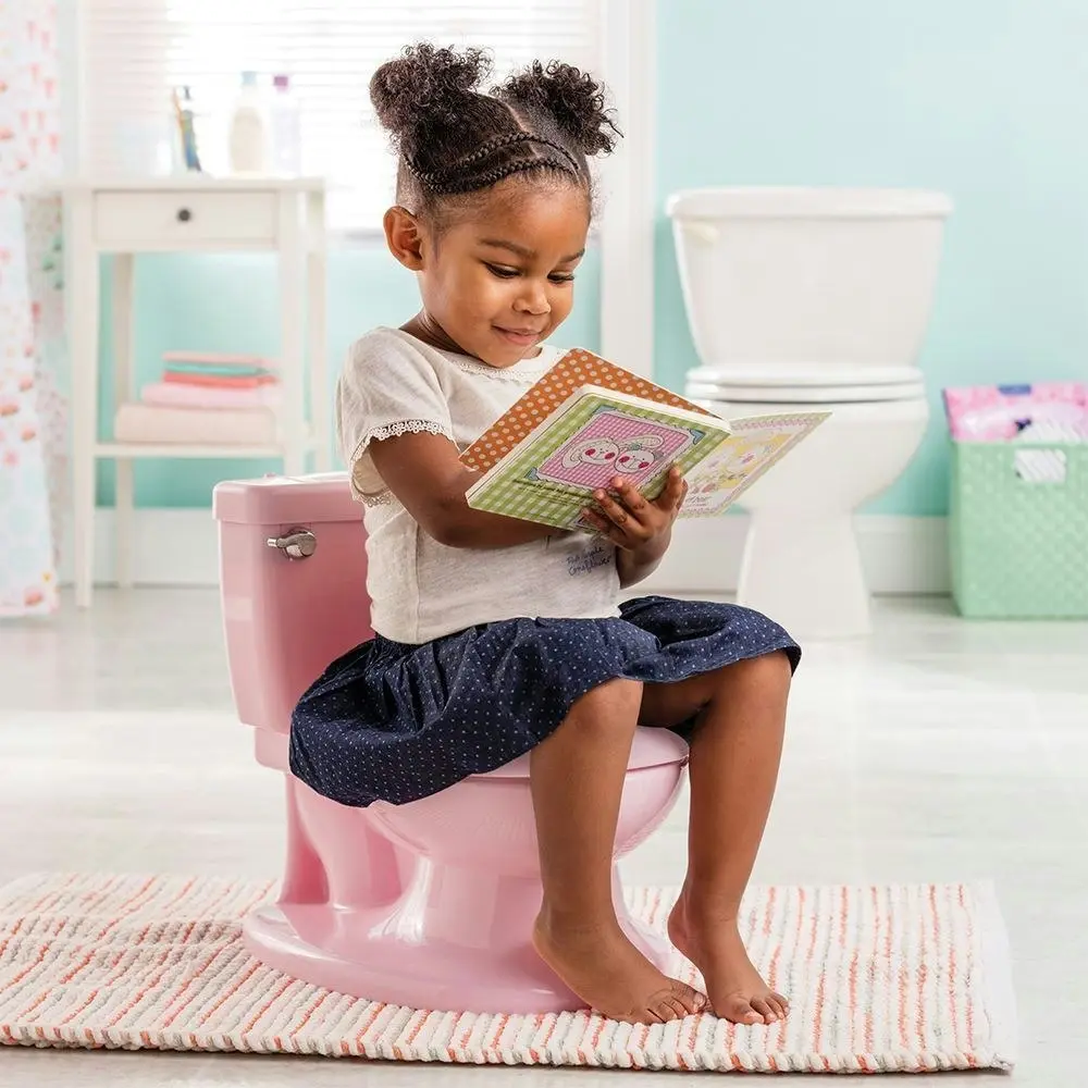 Summer Infant My Size Potty Realistic Design Looks With Flip-up Lid And Removable PInk