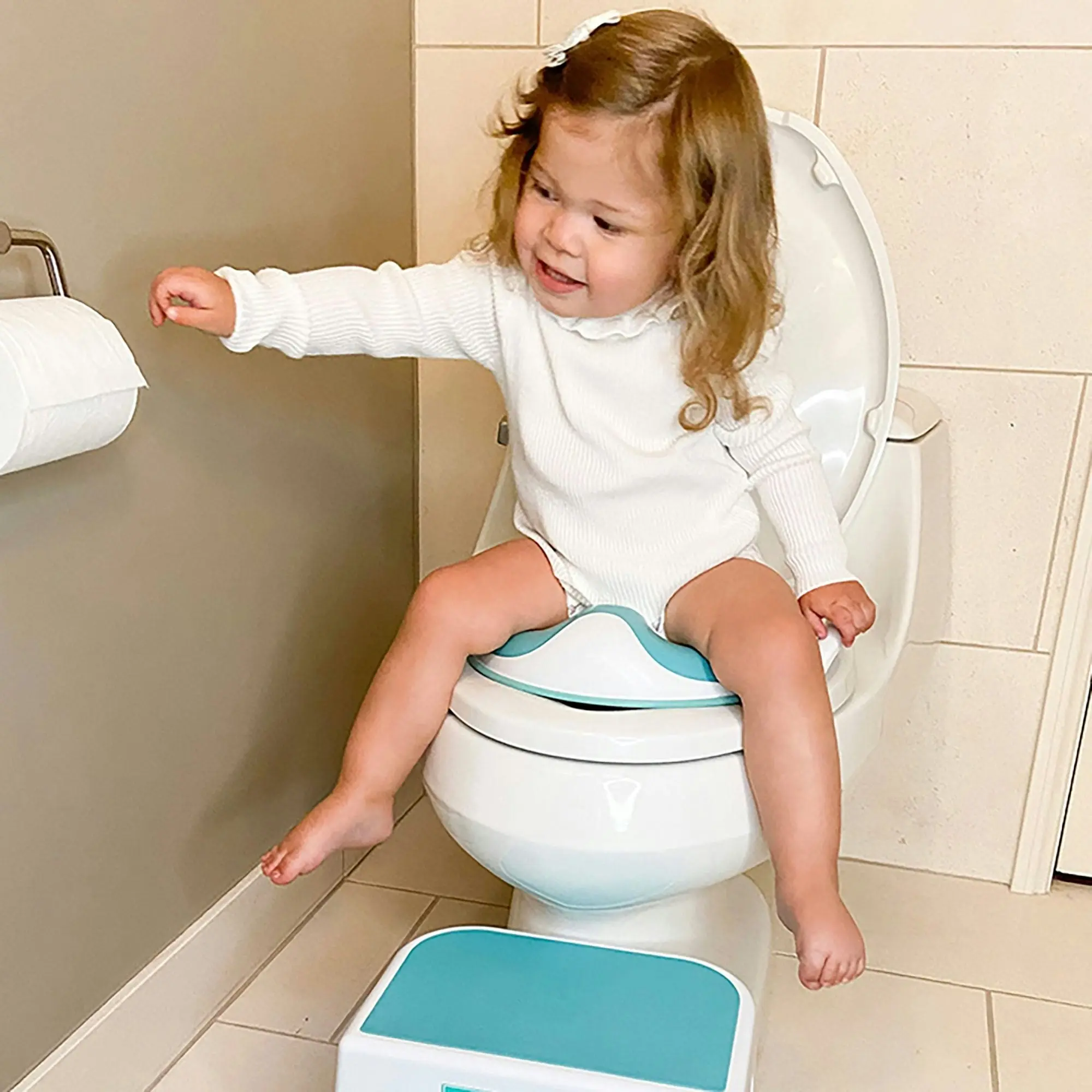 Prince Lionheart Soft And Cushiony Tinkle Toilet Trainer Squish With Suction Cups