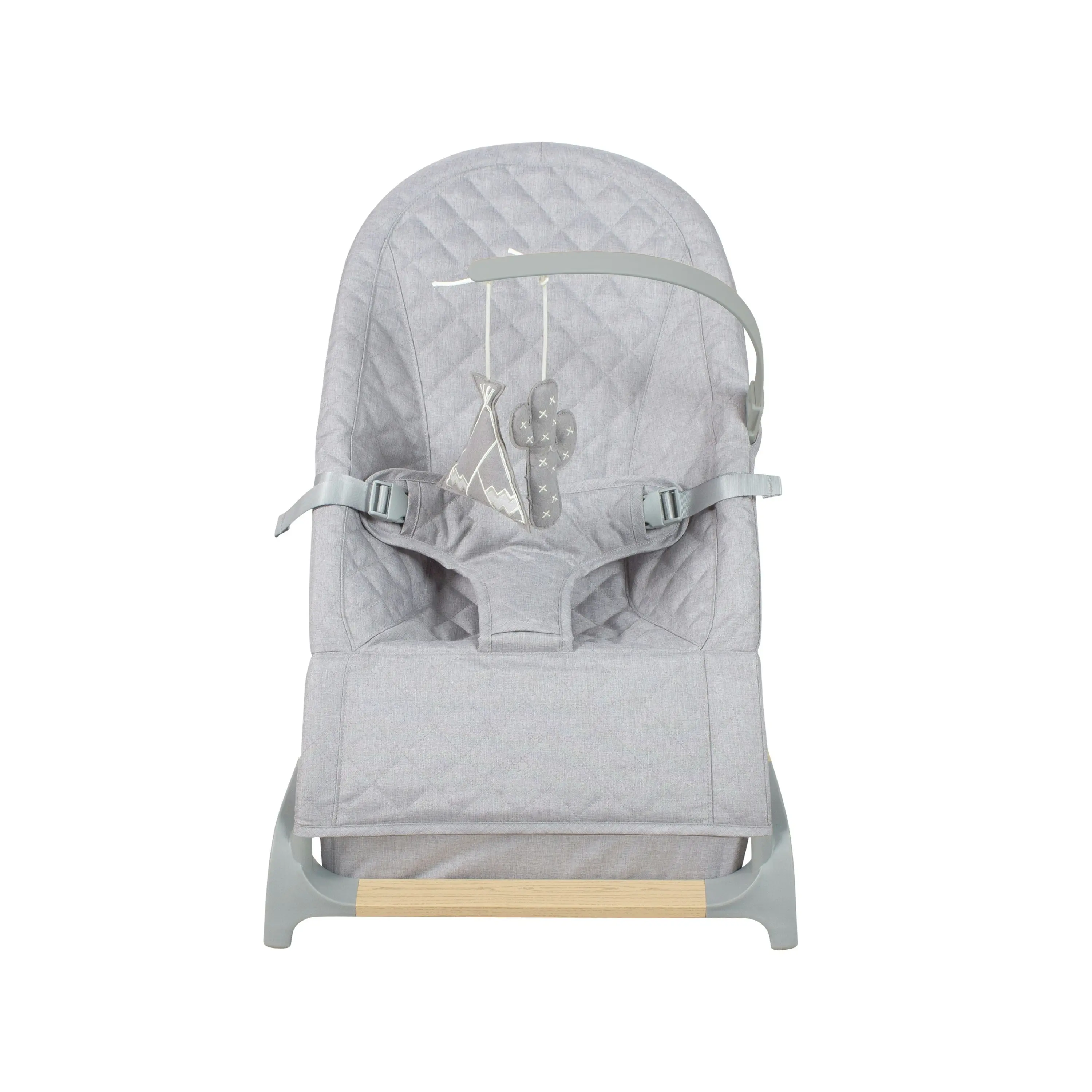 Childcare Comfy Baby Bouncer Newborn Infant Play Time Rocker - Moon Mist