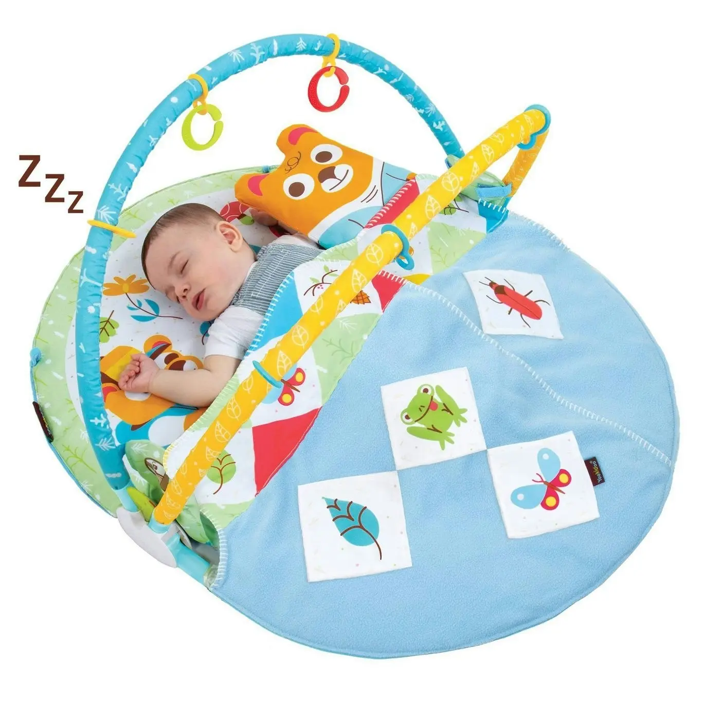 Yookidoo Washable Gymotion Multi functional Play ‘N’ Nap Baby Activity Gym Playmat