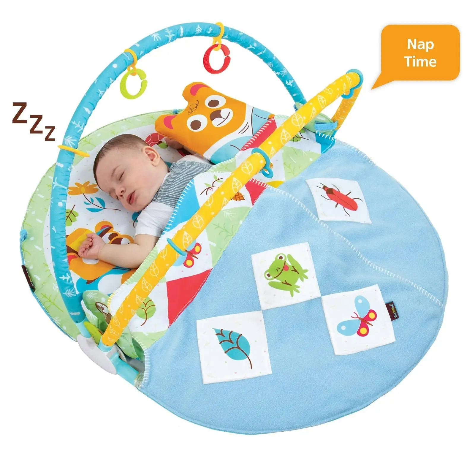 Yookidoo Washable Gymotion Multi functional Play ‘N’ Nap Baby Activity Gym Playmat