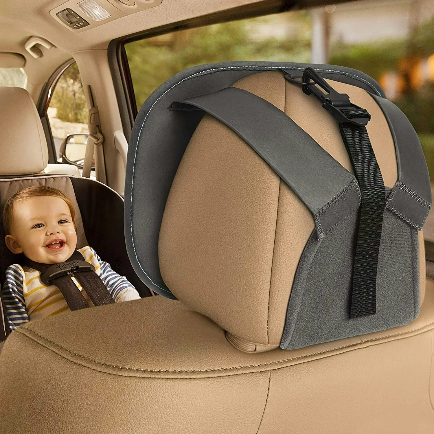 Brica Baby In Sight Soft Touch Auto Baby Lightweight Car Safety Mirror