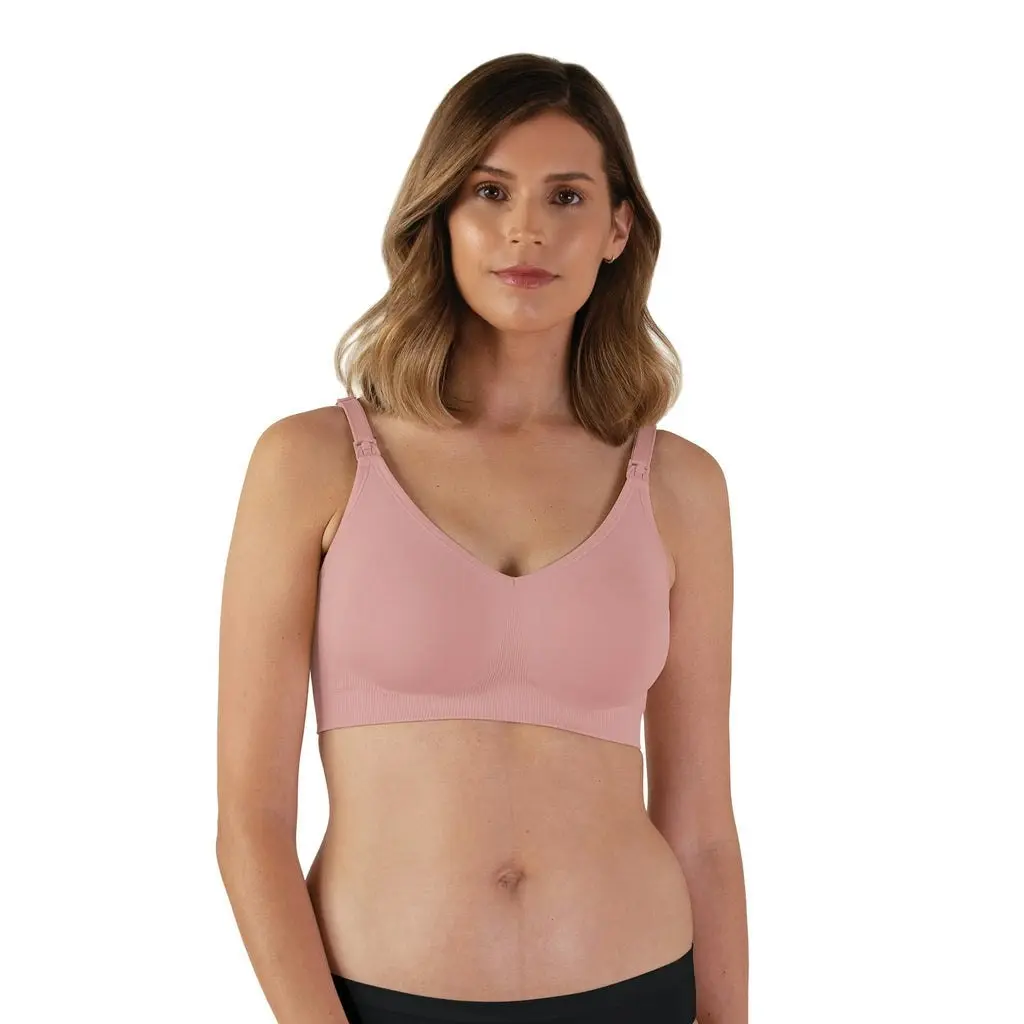 Bravado Designs Body Silk Seamless Nursing Bra - Sustainable - Dusted Peony