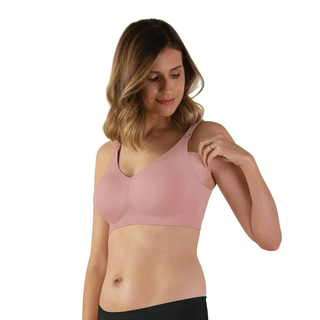 Bravado Designs Body Silk Seamless Nursing Bra - Sustainable - Dusted Peony