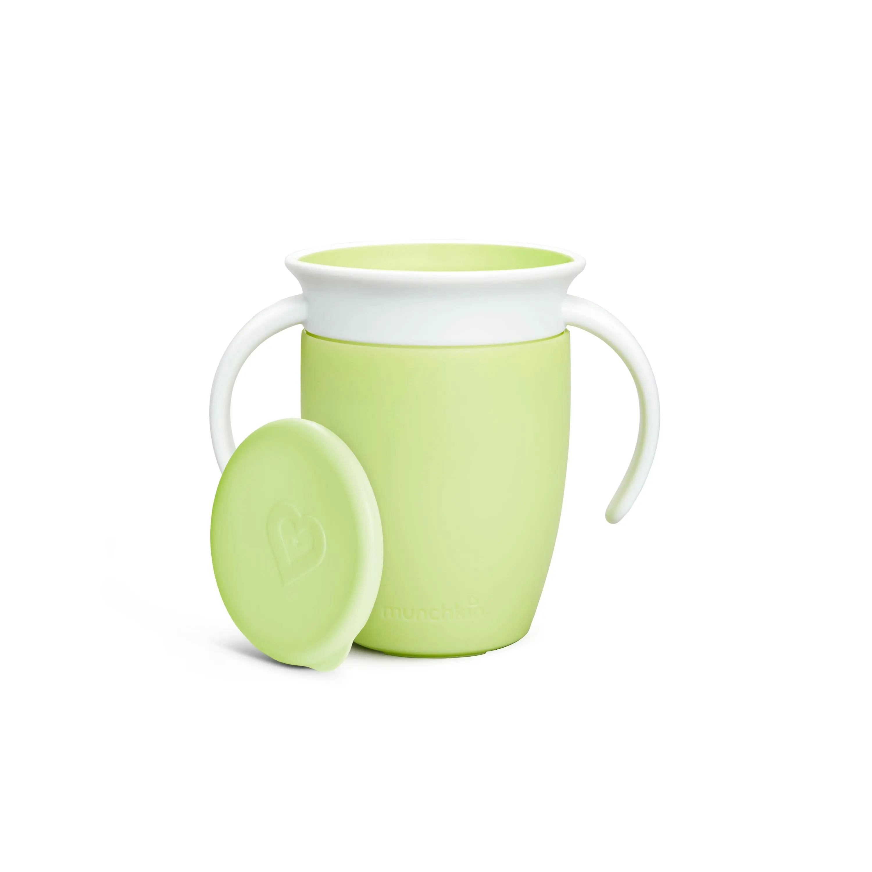 Munchkin 7oz Miracle 360° Trainer Cup With Spoutless Design - Green