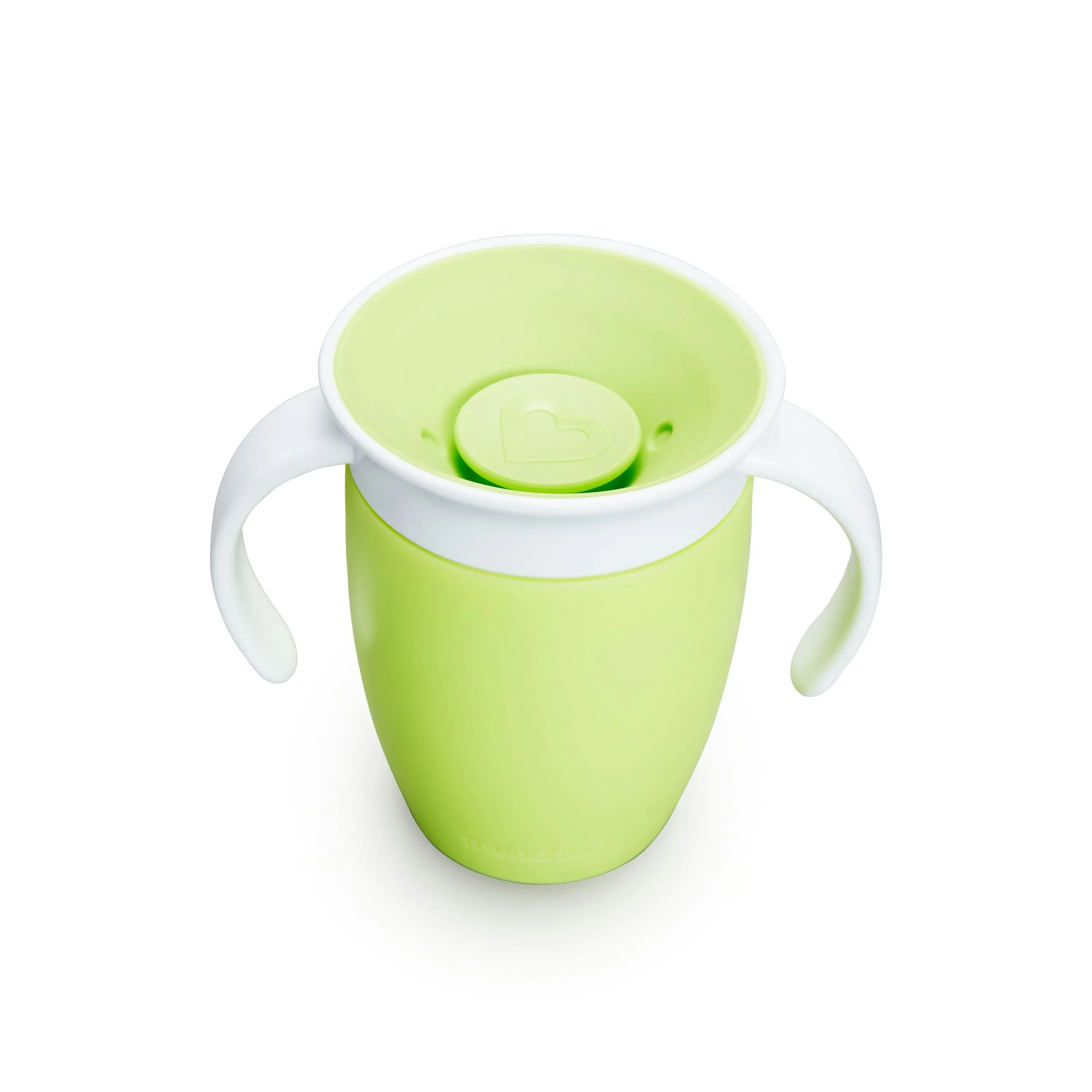 Munchkin 7oz Miracle 360° Trainer Cup With Spoutless Design - Green