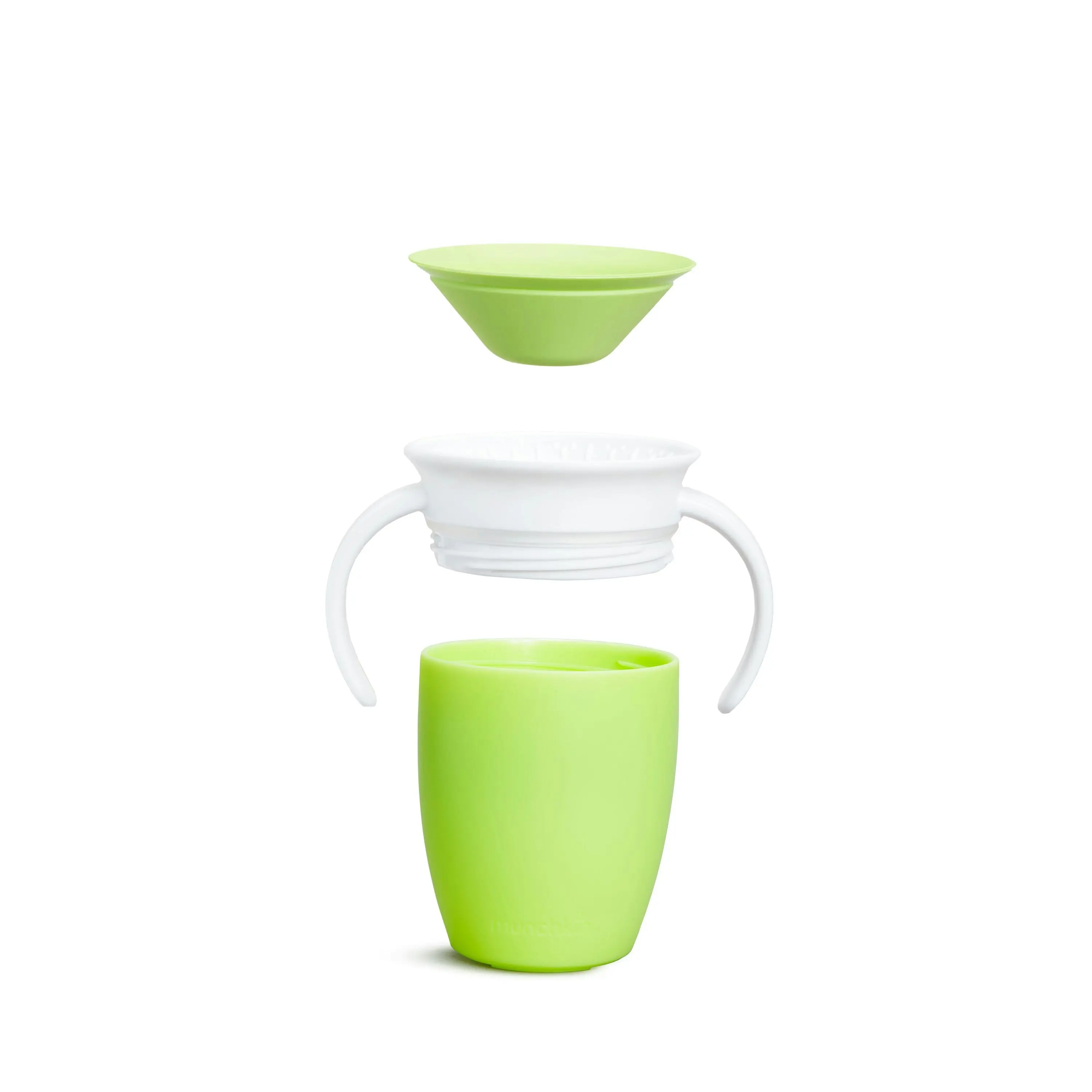 Munchkin 7oz Miracle 360° Trainer Cup With Spoutless Design - Green