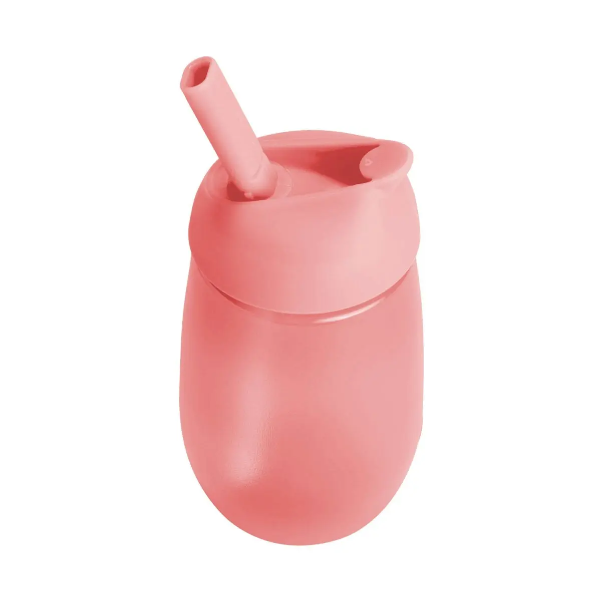 Munchkin 10oz Simple Clean Toddler Straw Cup With Lid 1Pk - Pink