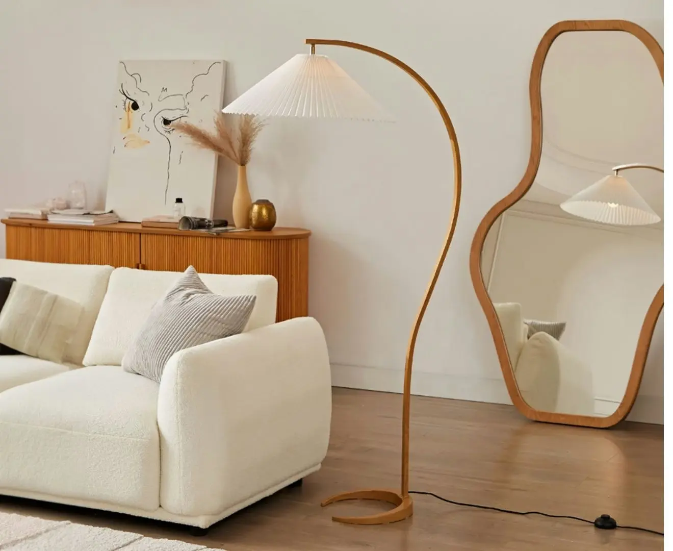 Archer Natural Floor Lamp