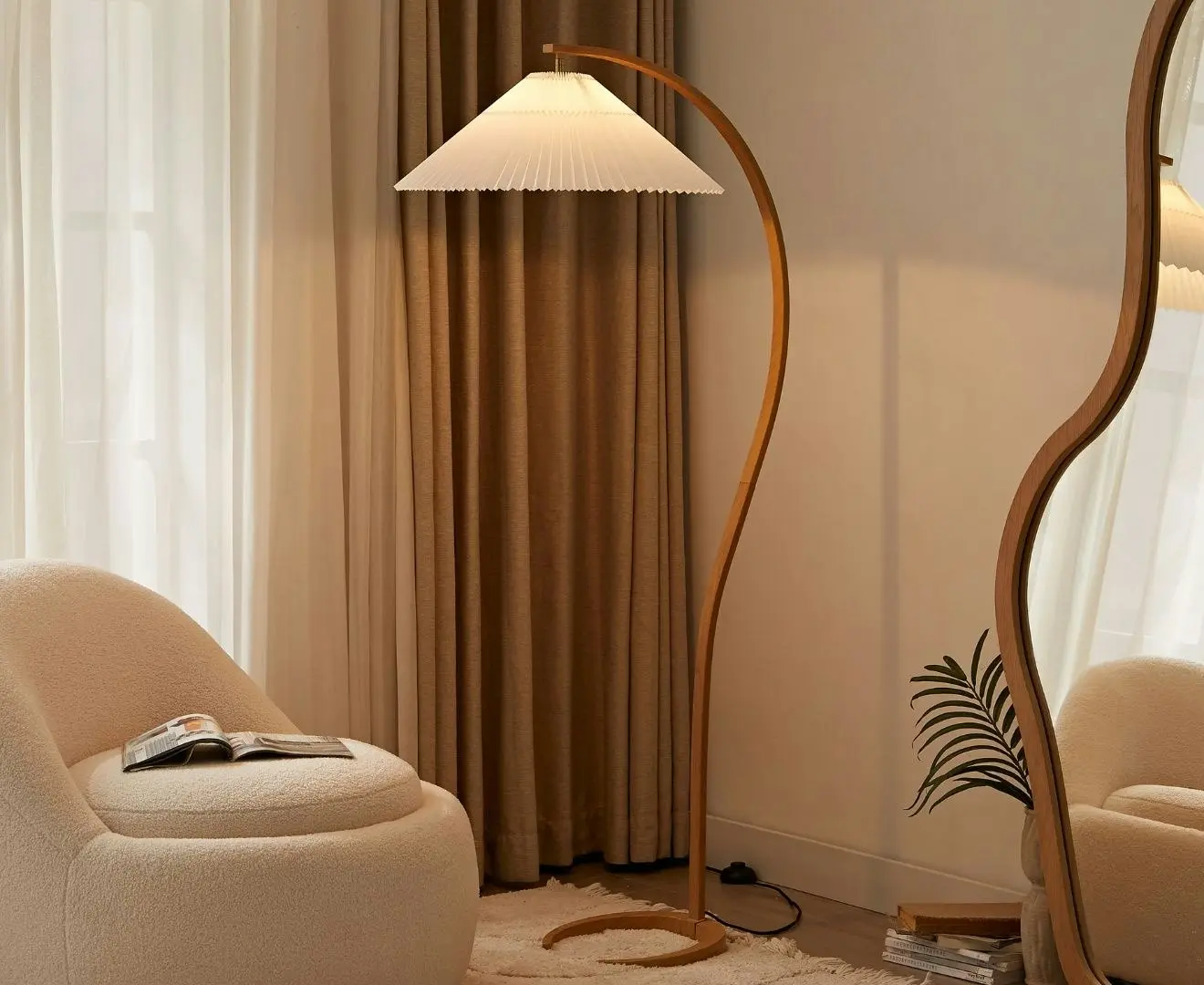 Archer Natural Floor Lamp