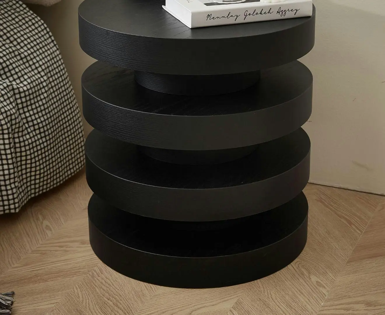 Arya Black Side Table