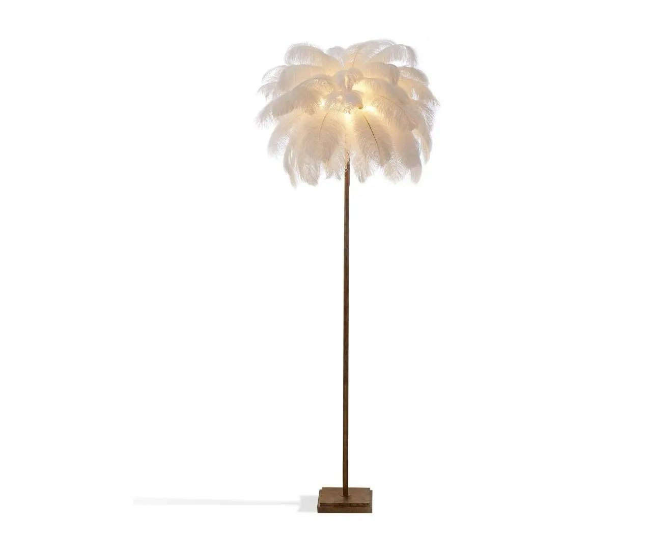 Demi Feathered Floor Lamp