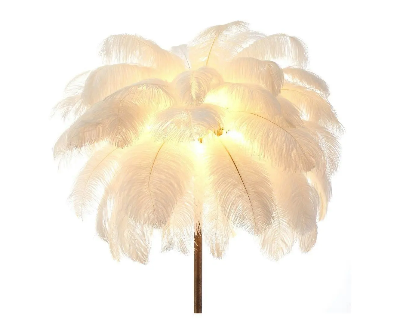 Demi Feathered Floor Lamp