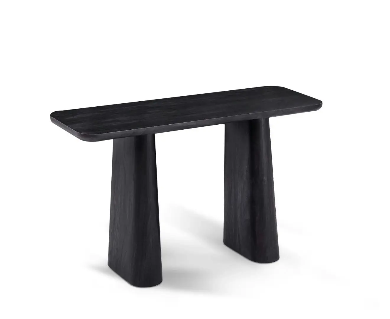 Hallie Black Console Table