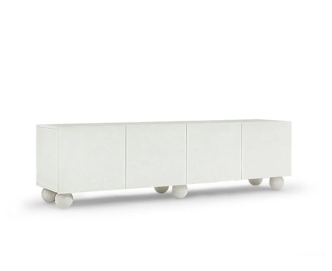 Ava White TV Unit