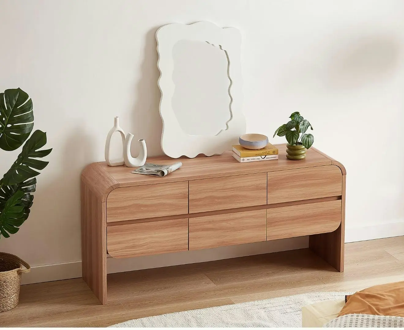 Olga Natural 6 Chest of Drawers