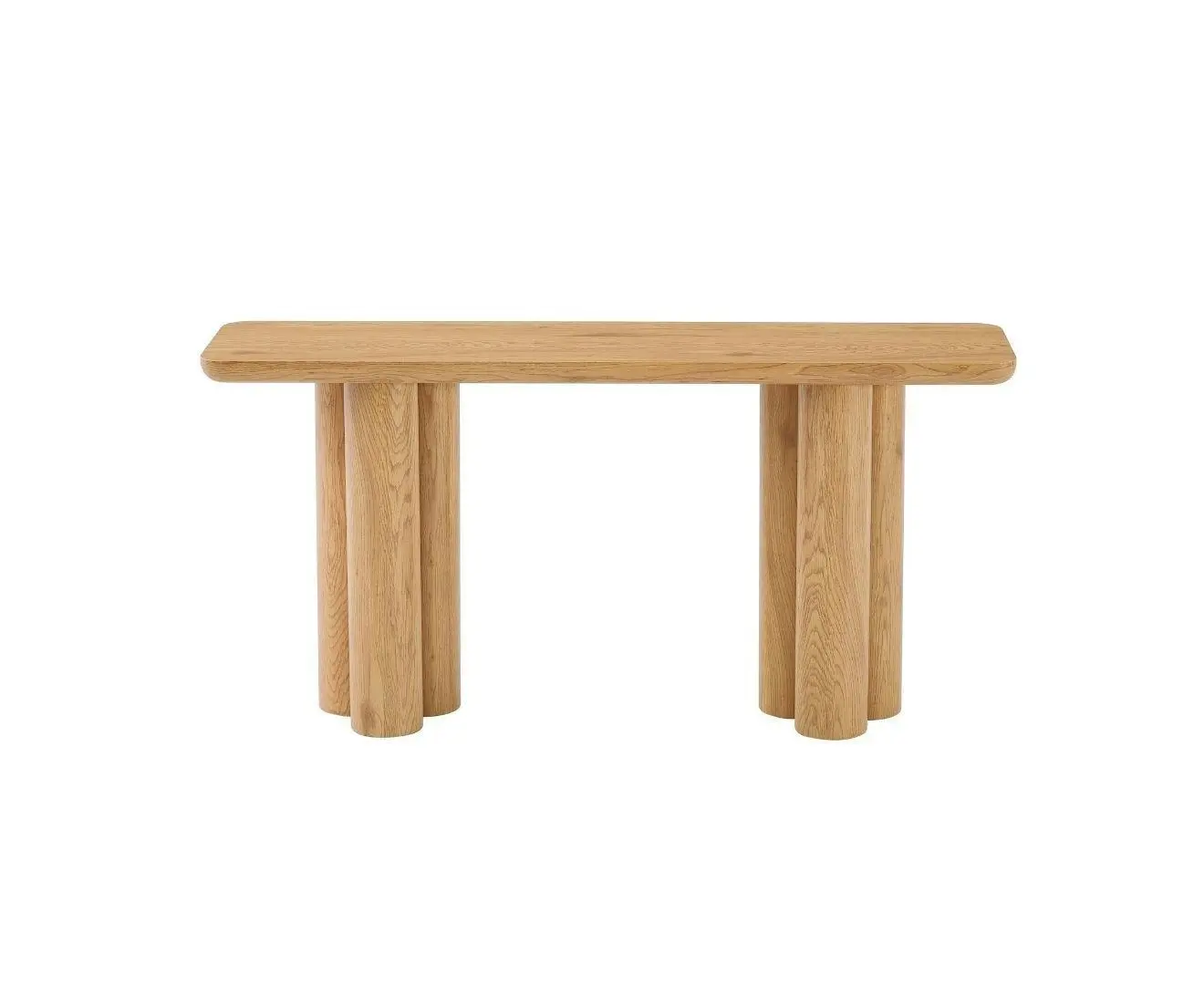 Tanner Natural Wooden Console Table