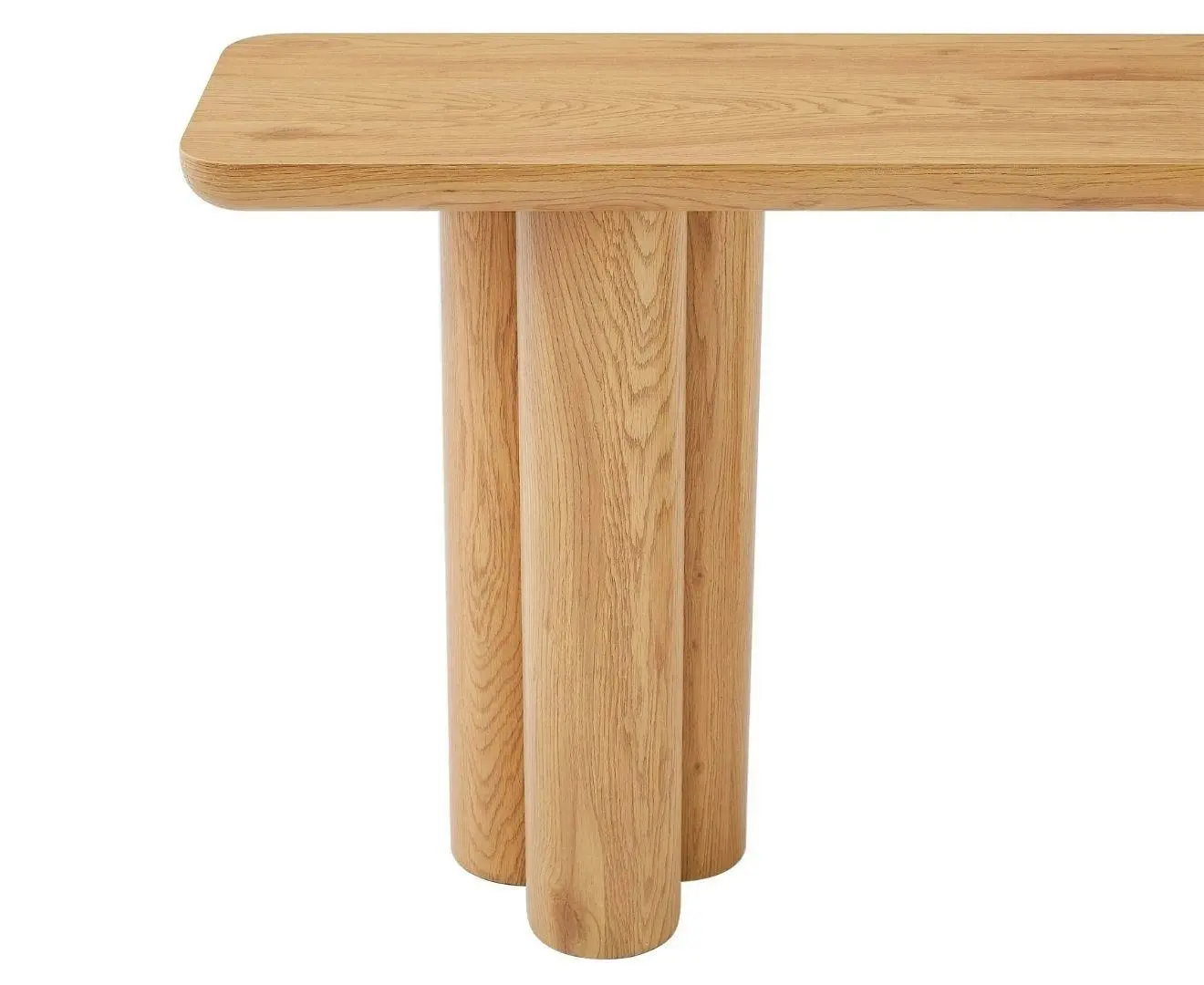 Tanner Natural Wooden Console Table