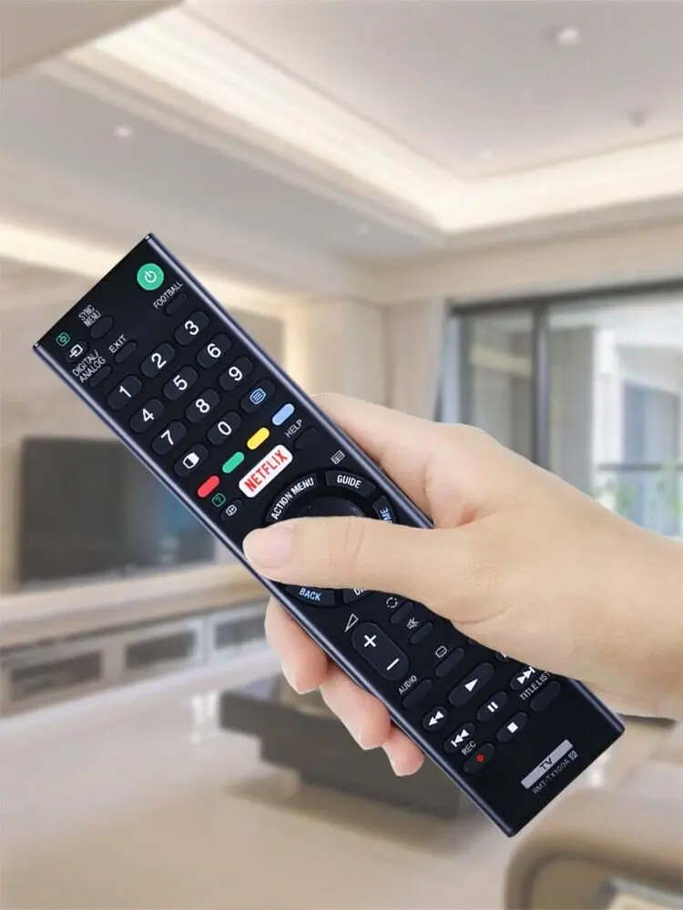 RMT-TX100A For Sony Netflix TV Remote Control KD-55X9000C KD-65X9000C