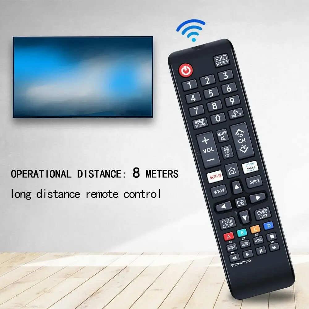 BN59-01315D For Samsung TV Remote Control NETFLIX Prime Video UA75RU7100W