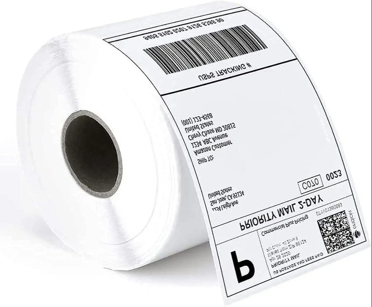 1000x Thermal Shipping Label 100 x 150mm 76mm Core 1000 Per Roll Comaptible Zebra Printer