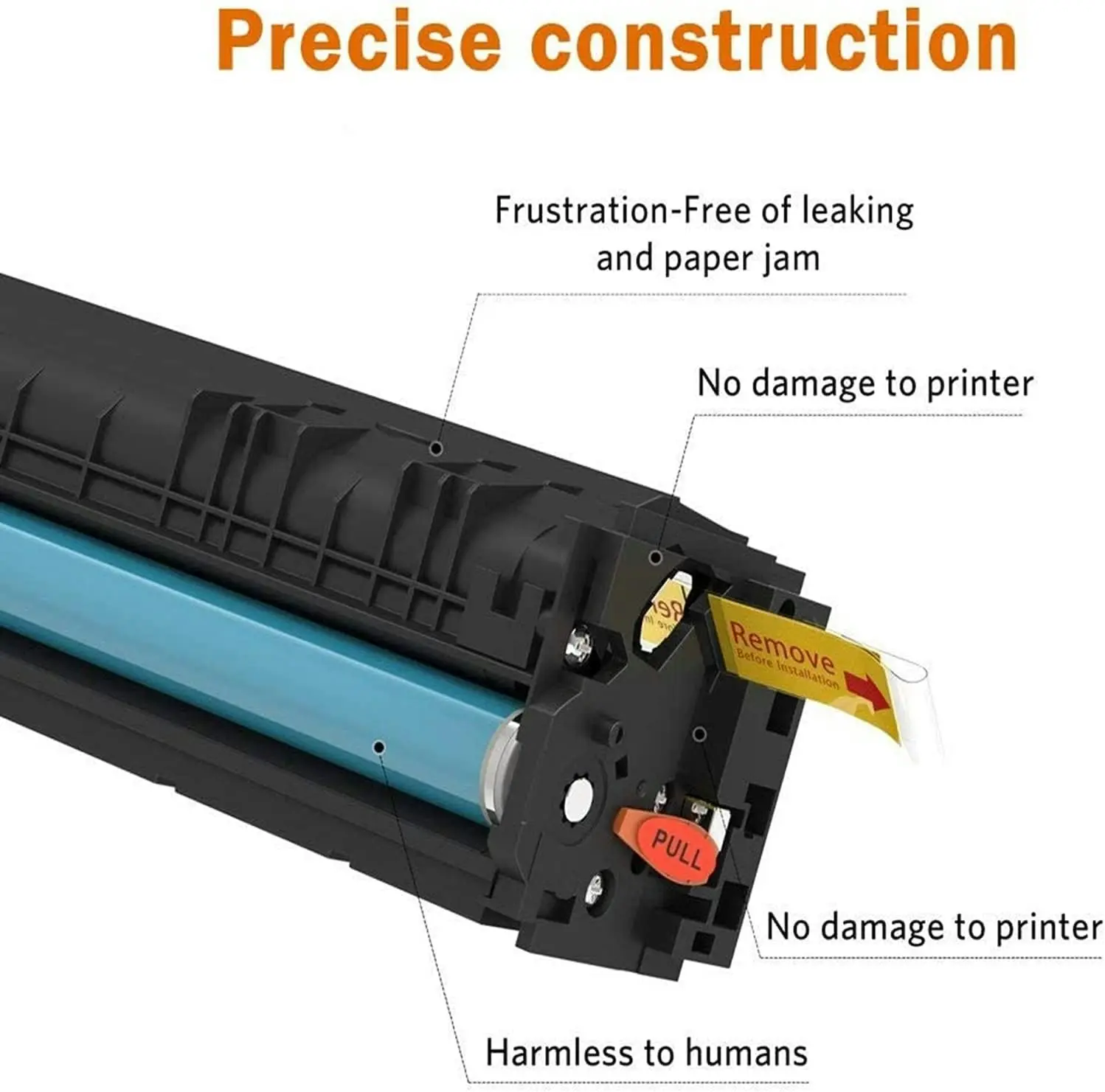 [4 Pack] CF500x/501x/502x/503x Toner Compatible For HP Printers