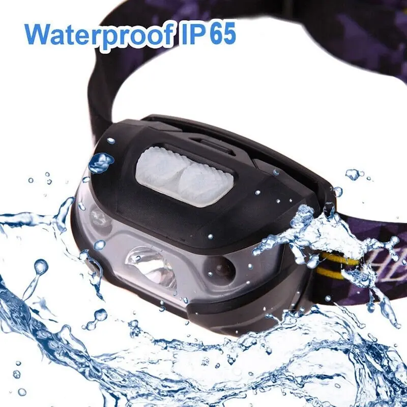 Waterproof Head Torch LED Headlamp Flashlight USB Rechargeable CREE Fish Camping