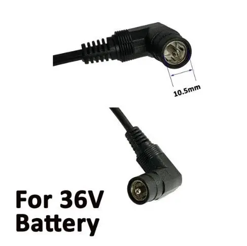 42V 2A E-Bike Charger Charger with 10.5mm Central Pin Plug