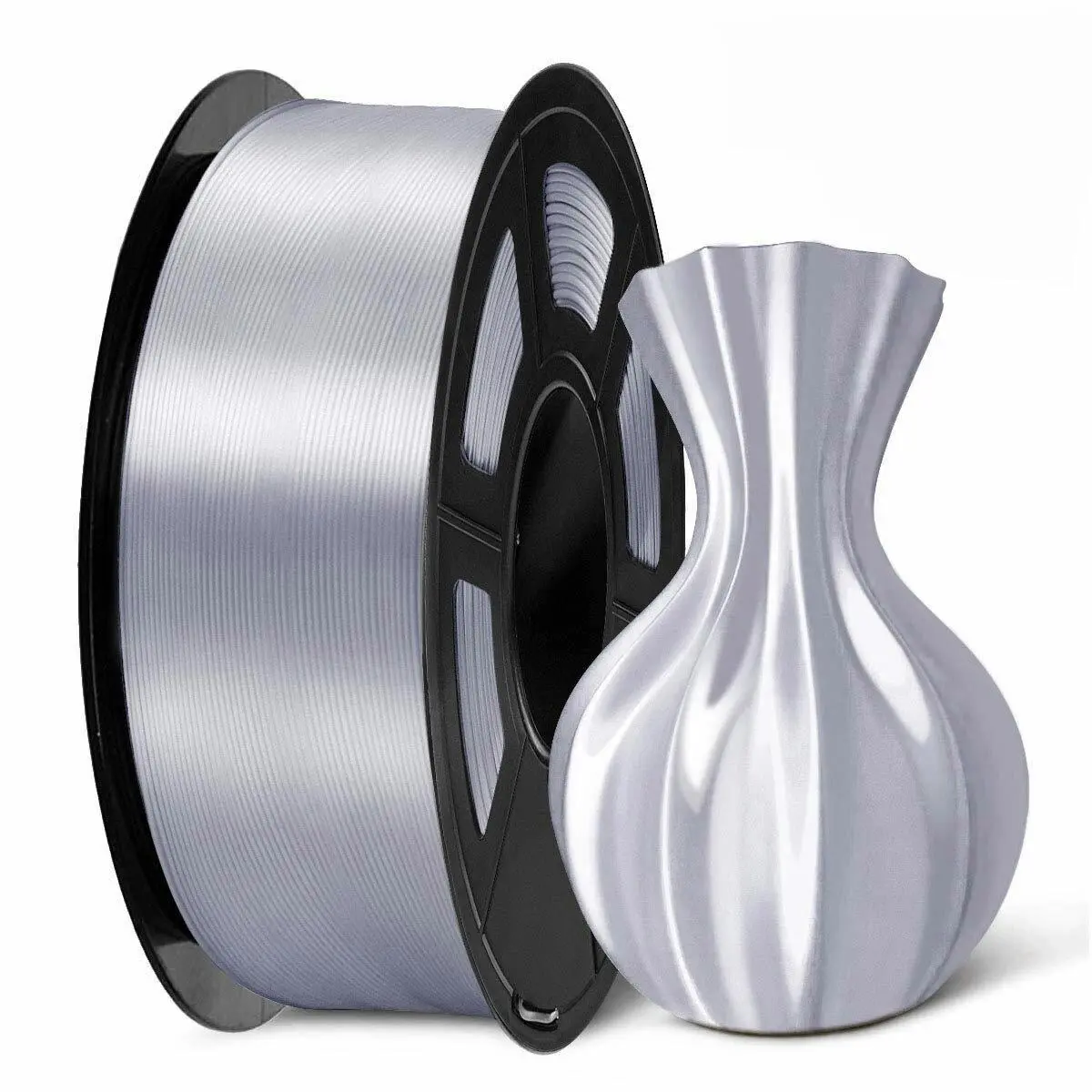 3D Printer Filament Silk 1KG - Silver