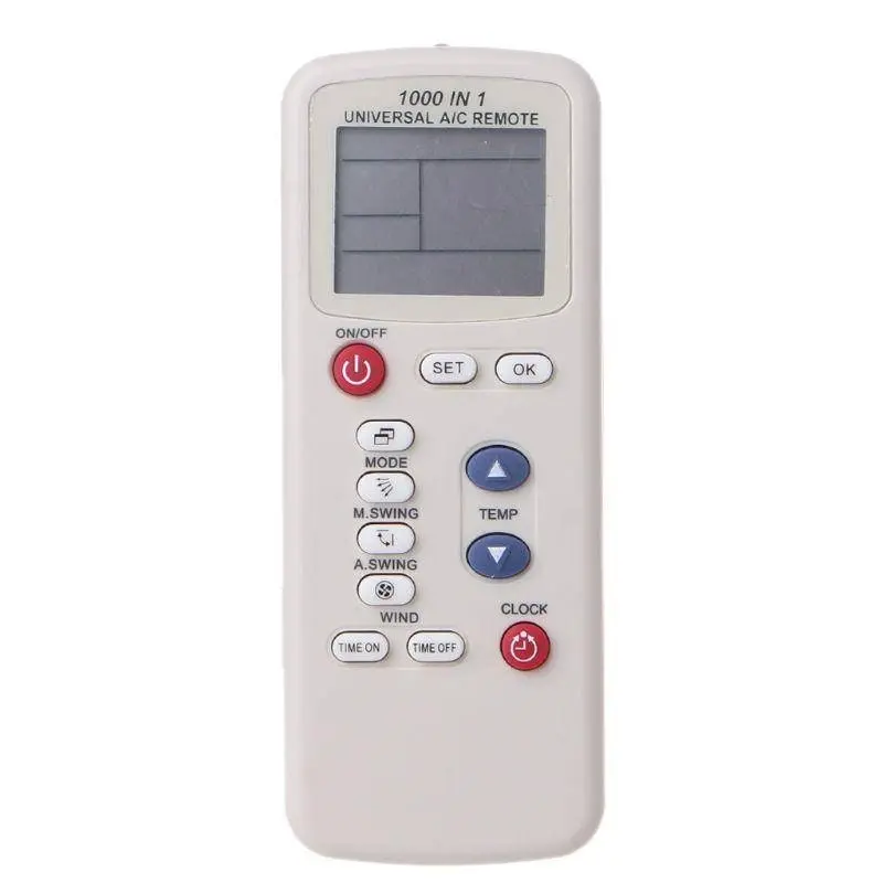 K-100ES Universal Air Conditioner Remote Control for Most Air Conditioning Kit