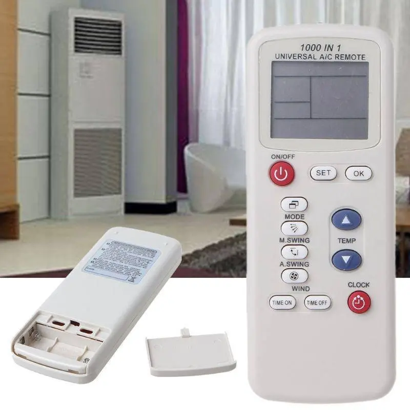 K-100ES Universal Air Conditioner Remote Control for Most Air Conditioning Kit