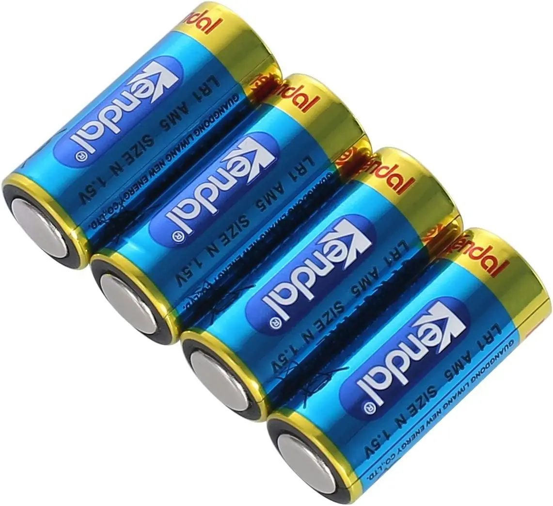 LR1 N Size Battery 1.5v Alkaline MN9100 (4 Pack)