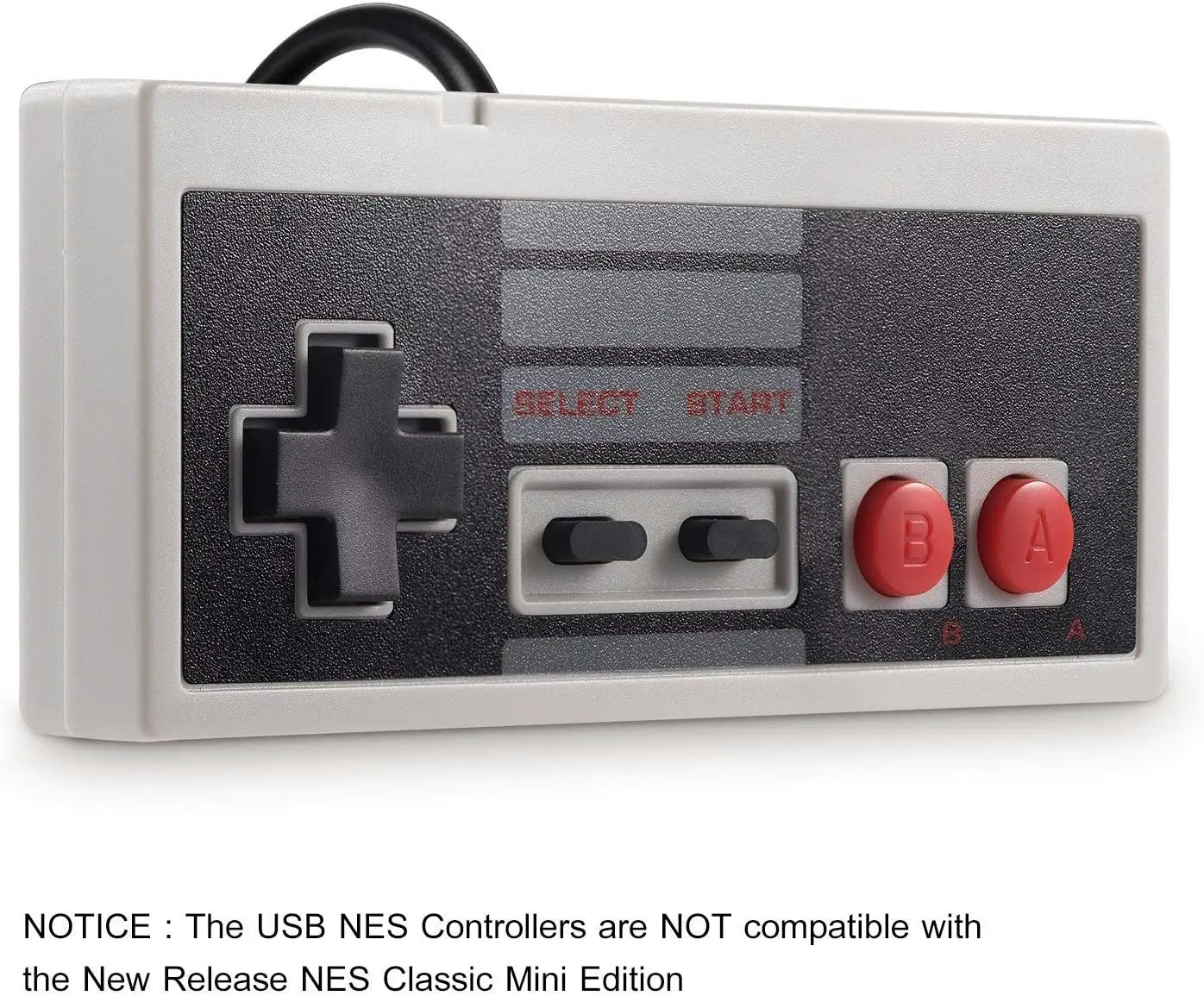 [2 Pack] USB Controller for NES Games / PC / Console / Retro Gamepad