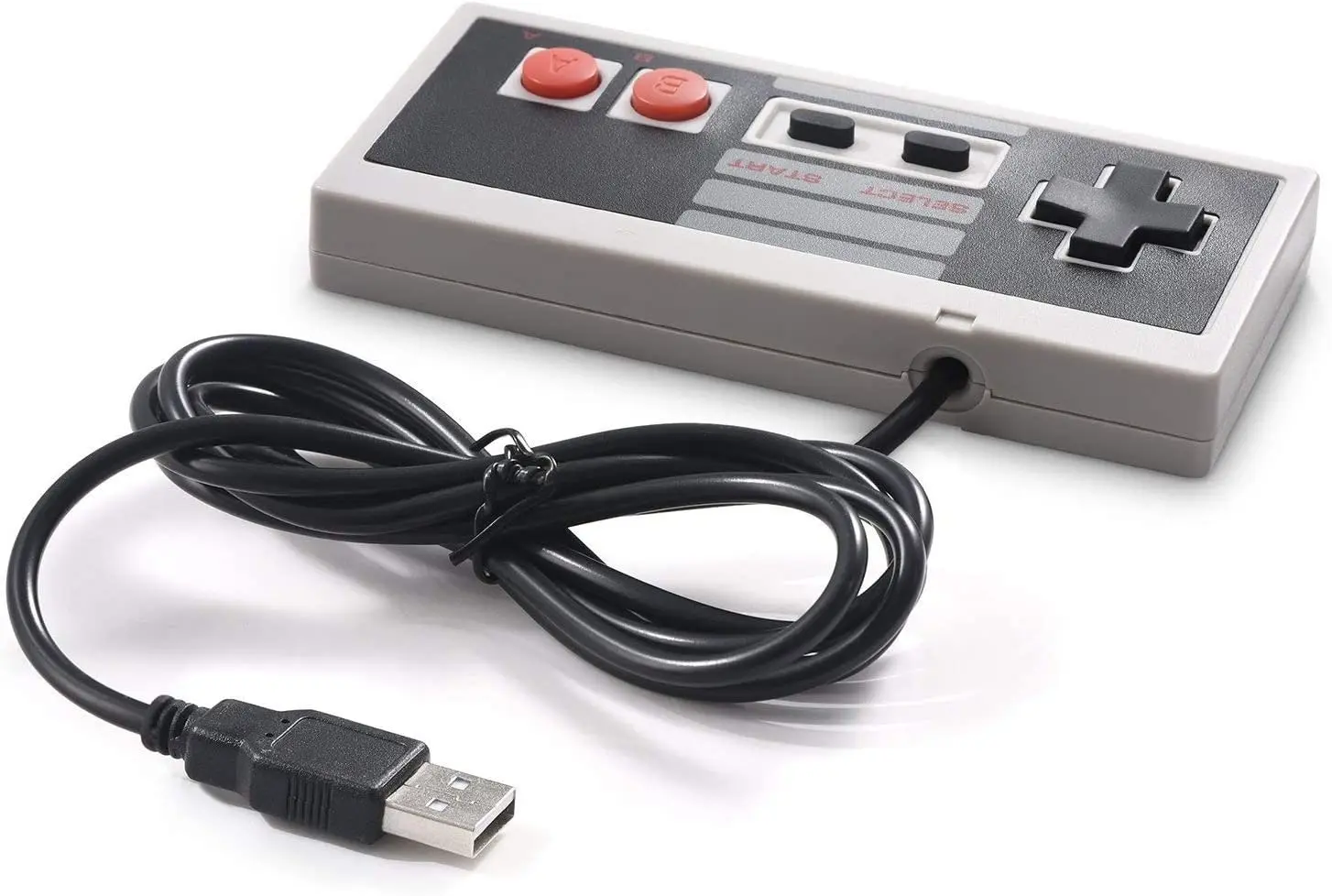 [2 Pack] USB Controller for NES Games / PC / Console / Retro Gamepad