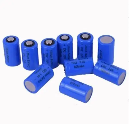 [2 Pack] Blue Cell CR2 3V CR2 Lithium Battery CR15H270 CR15270 15270 15266 DLCR2