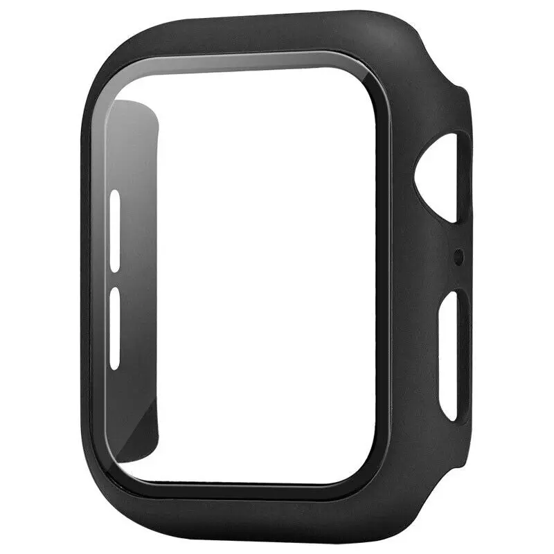 2 Pack | 40mm For Apple Watch iWatch Ultra 8 SE 7 6 5 4 Screen Protector Case | Black