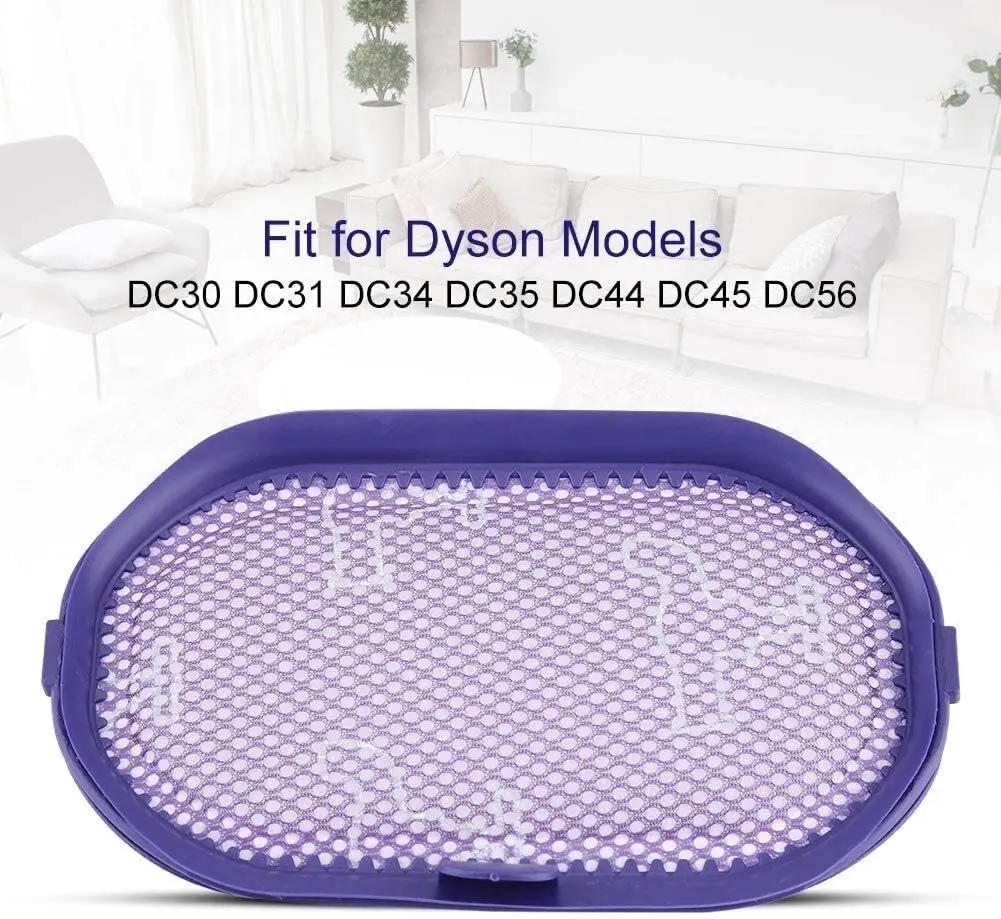 Washable Pre-Filter Compatible with Dyson DC30 DC31 Vacuum Cleaners 2 Pack