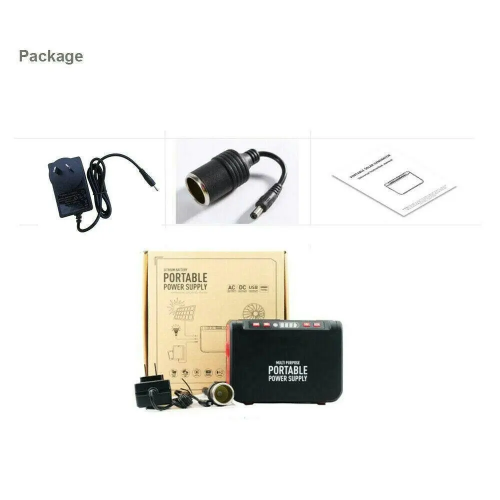 20000mAh Solar Power Energy Storage Power Bank Supply For Camping CPAP