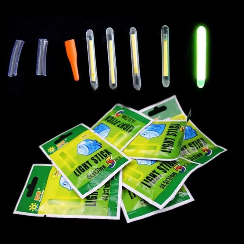 10 Pack Chemical Light Fishing Fluorescent Glow Stick Clip On the Rod Tip TDPRO