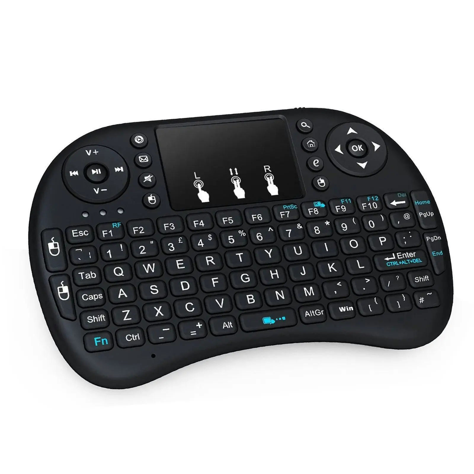 Mini Wireless Remote Keyboard Mouse for Samsung LG Smart TV Android KDI TV Box