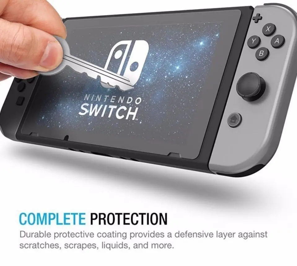 2x Premium Nintendo Switch Tempered Glass Screen Protector for Nintendo Switch